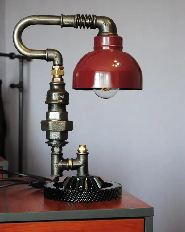 Steampunk lamp