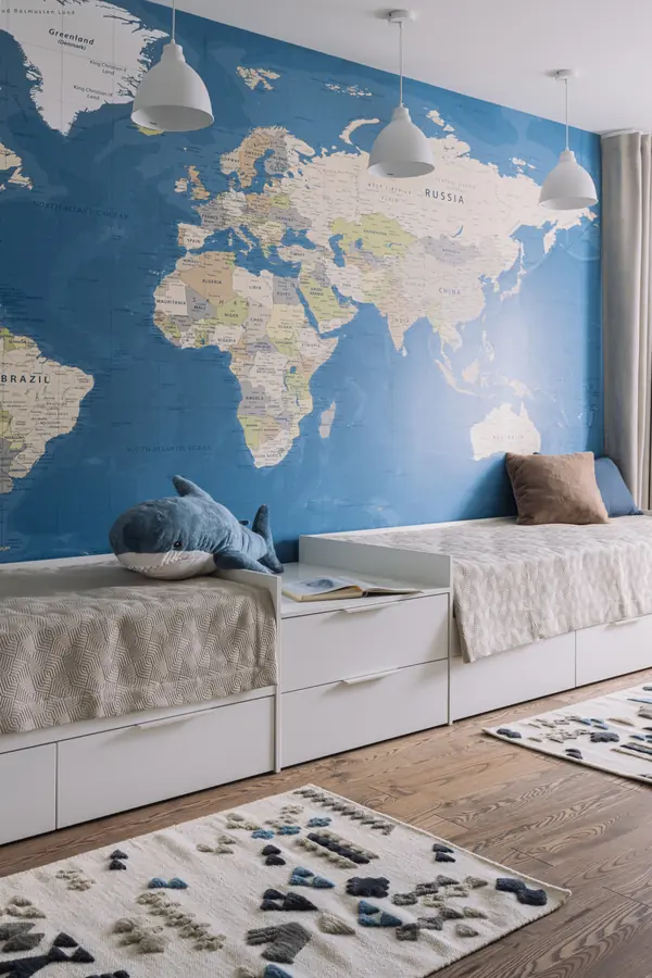 Трехкомнатная квартира в традиционном стиле