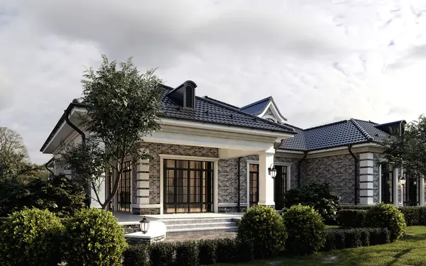 Проект классического одноэтажного дома в Адыгее