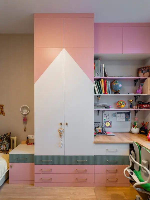 Меблировка детской комнаты для девочки 5 лет