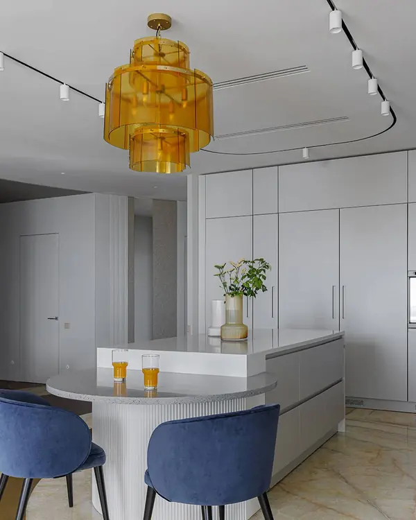 Частный интерьер с овещением от команды 2К Светомастерская.