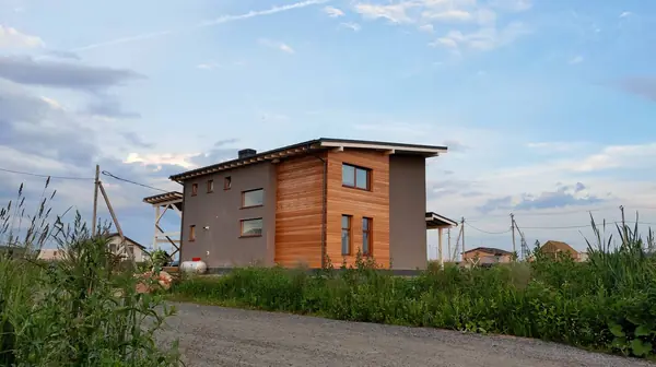 Дом 150м2 из газобетона для молодой семьи