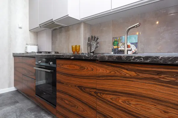 Кухня из шпона