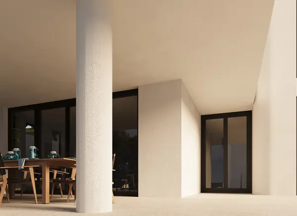 Дом на склоне