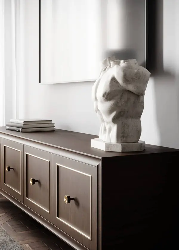 Пространство с нотами французского стиля