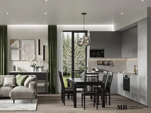 интерьер дома в Гурьевске