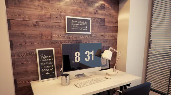 Кабинет в стиле минимализм