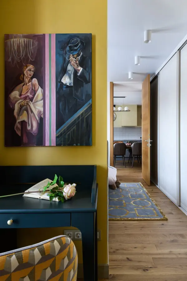 Квартира 100м2, общая кухня столовая и 2-е детские