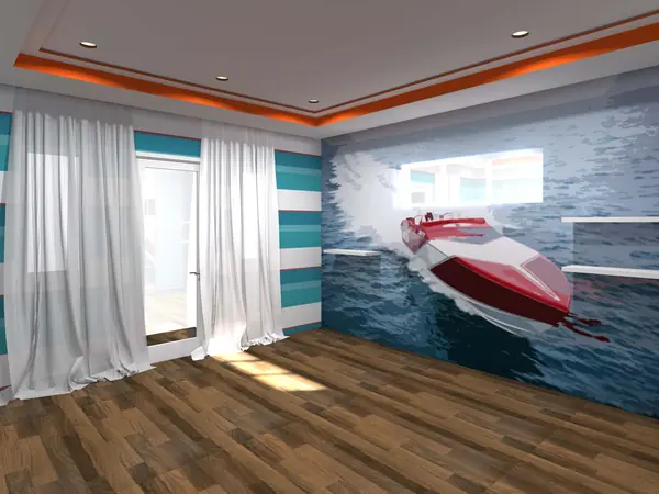 Северный Голливуд - Лос Анджелес. Дизайн интерьера в средиземноморском стиле.