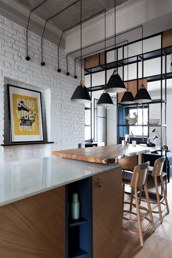 Микс стилей в сталинке