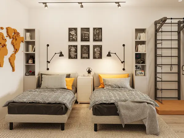 Детская для двух подростков.