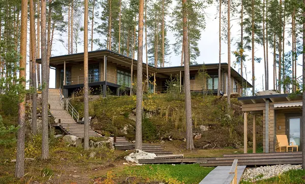 Деревянный Комплекс в Финляндии