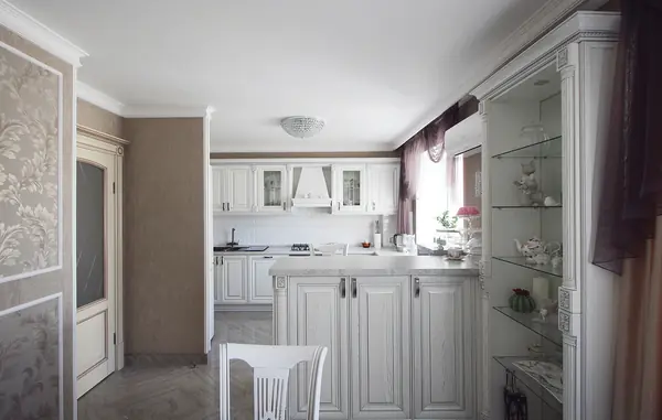 Трехкомнатная квартира в стиле современная классика