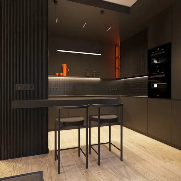 Дизайн двухкомнатной квартиры 60 м2