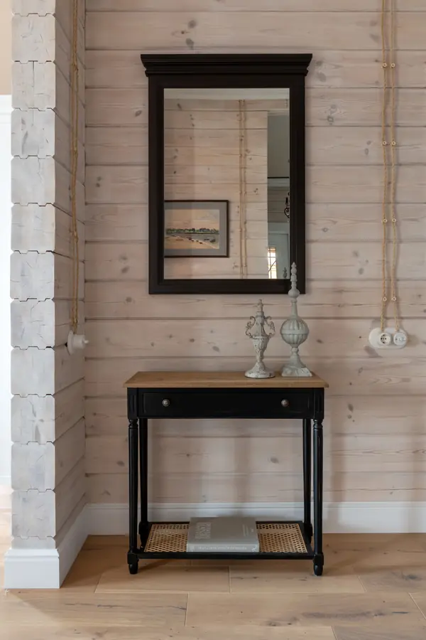 Интерьер деревянного дома