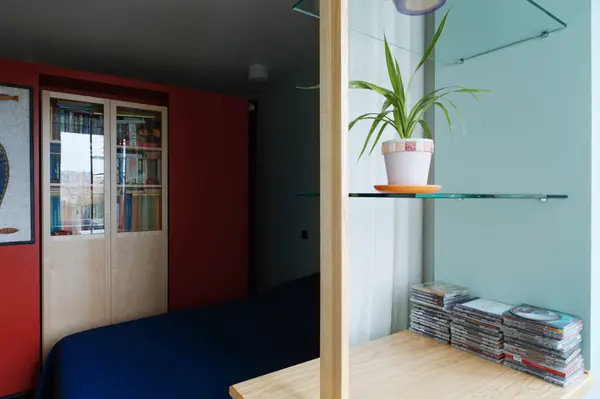 Квартира - студия с утеплённой лоджией.