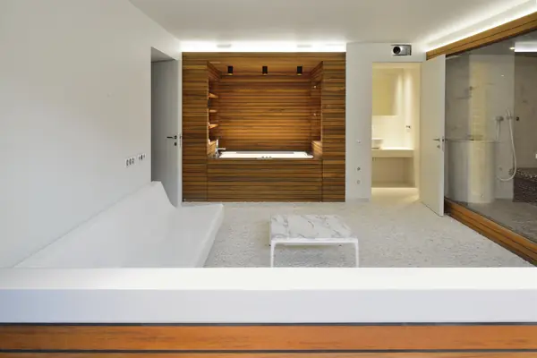 Загородный дом в стиле минимализм