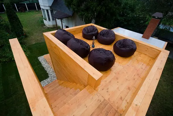 Беседка-яхта