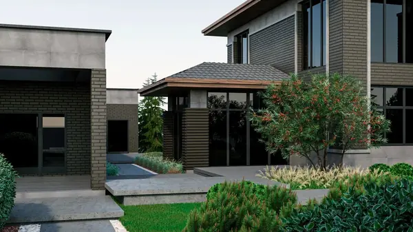 Вид дом и СПА