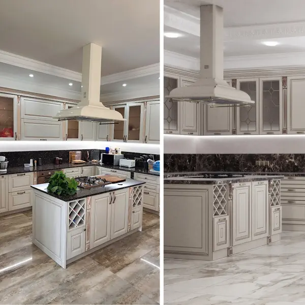 Визуализация и реализация проекта коттеджа в классическом стиле