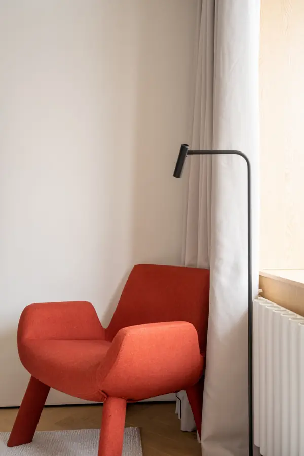 Вместительная спальня