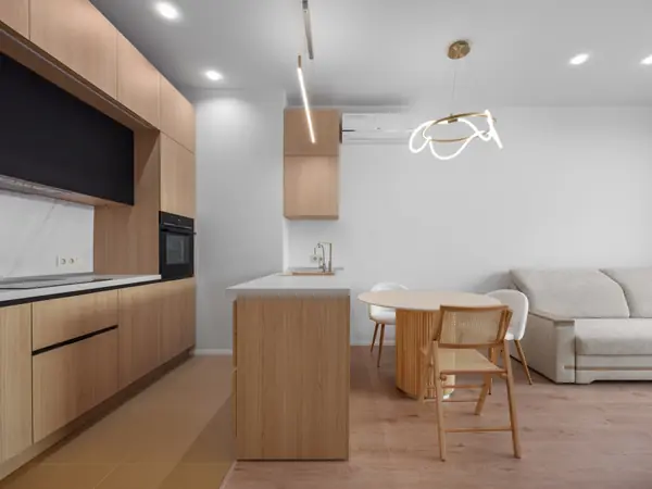 Ремонт кухни-гостиной