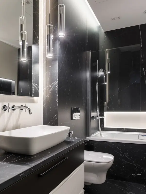 Четырехкомнатная квартира в современном стиле 166 м2