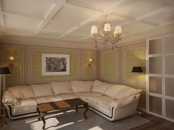 Living room in hotel