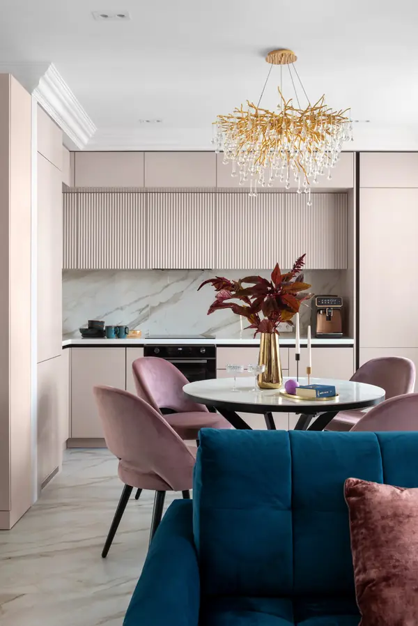 Реализованный проект двухкомнатной квартиры площадью 63,3 м2