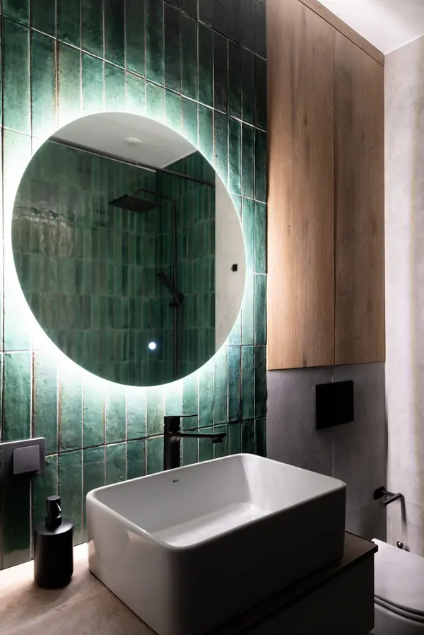 Реализованный проект квартиры 40 м2