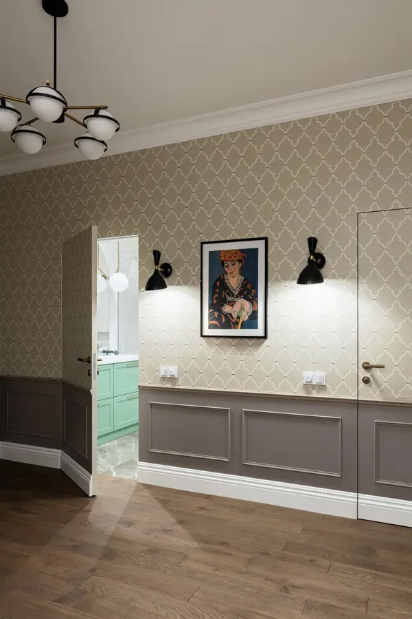 Colorful apartment with children's room