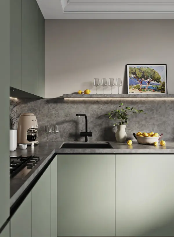 Сталинка, 84 м2