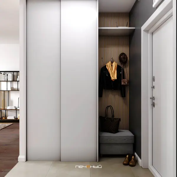 Мужская квартира с отделкой от застройщика