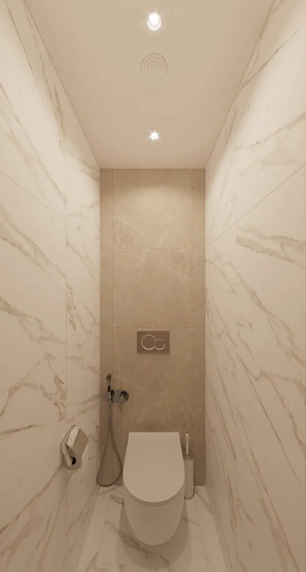 Дизайн проект трёхкомнатной квартиры