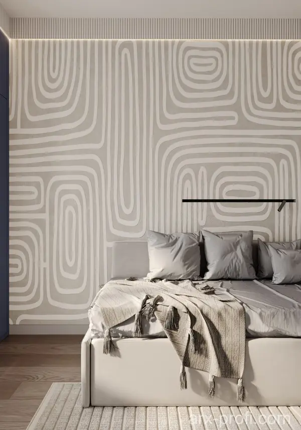 Проект интерьера квартиры 84 м2 в ЖК "Nagatino i-Land"