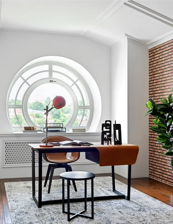 Двухуровневая квартира с мансардой во французском стиле