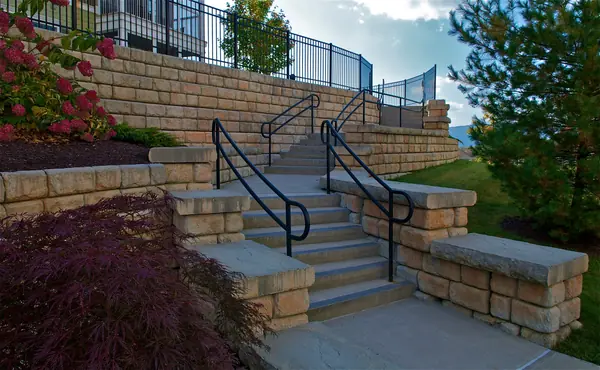 Подпорные стены частного санатория