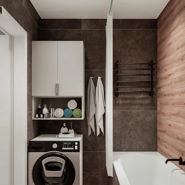 Дизайн-проект двухкомнатной квартиры 57 м2