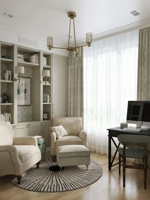 "Голова в облаках", квартира 42 м2