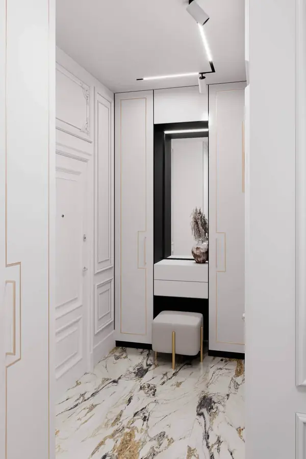 Дизайн и ремонт квартиры в ЖК «Царёв Сад» — Театр контрастов