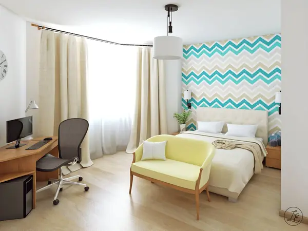 "София" - квартира в скандинавском стиле