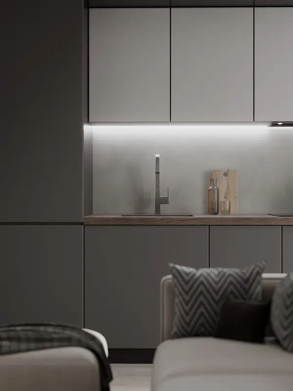 Дизайн-проект однокомнатной квартиры