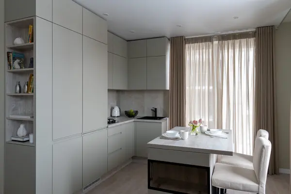 Мебель в едином стиле для однокомнатной квартиры в Светлогорске