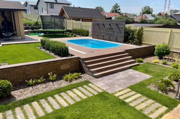 Сад, построенный в д. Новопокровское г. Нижний Новгород