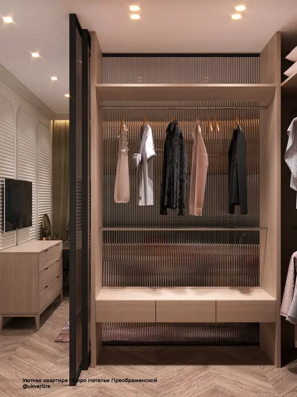 Черничная сюита с нотками ретро для семейного гнездышка