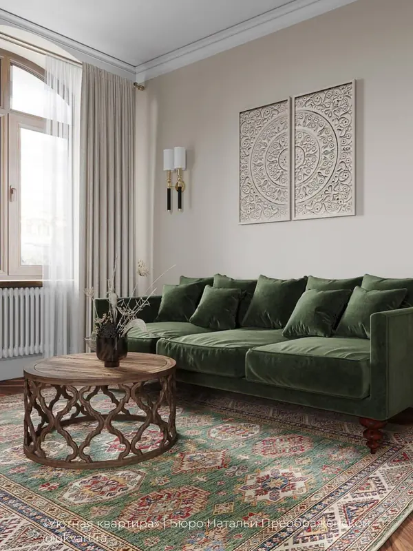 Ультрамодный поп-арт в разбитой "сталинке"