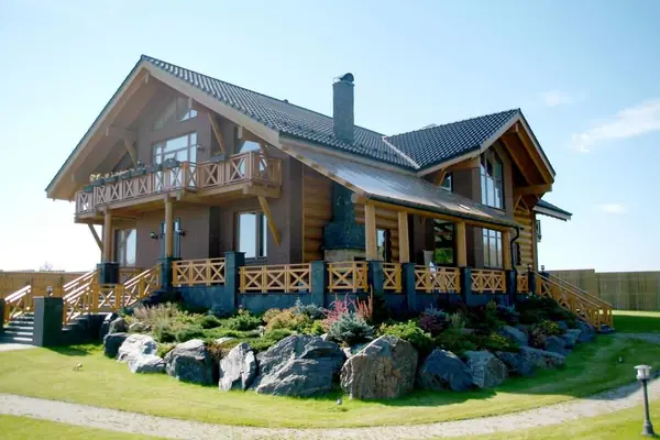 Дом в стиле Рустика