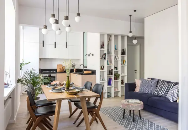 Квартира в скандинавском, 51м2