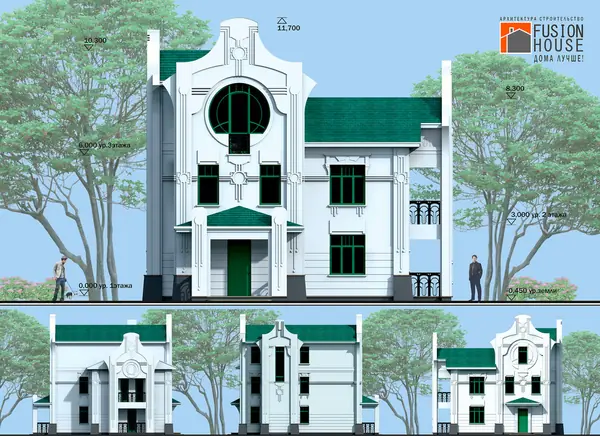 загородный дом "Ар Нуво"