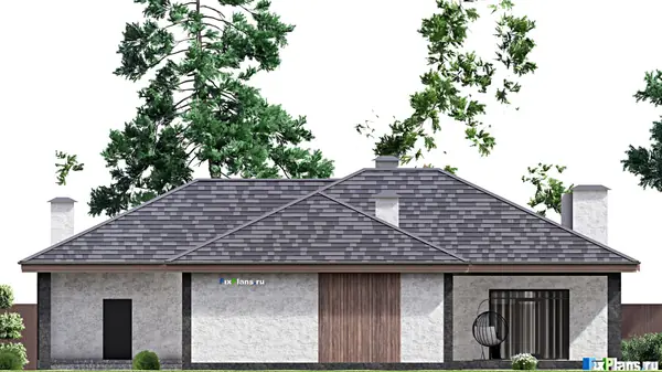 Проект одноэтажного дома 20х26м S302м2 F-13742